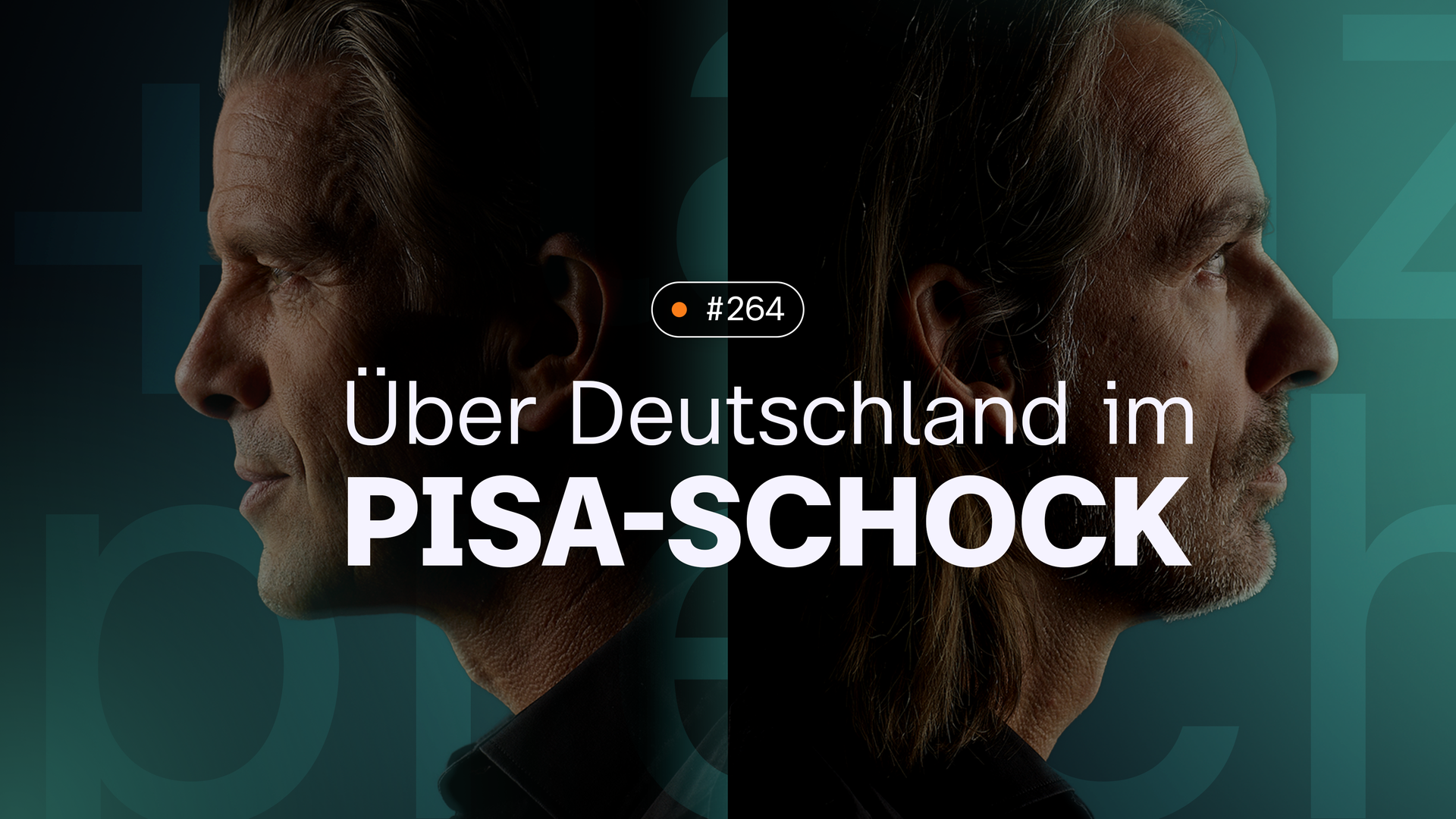Links im Bild ist das Seitenprofil von Markus Lanz zu sehen und auf der Rechten Seite das von Richard David Precht. Folgentitel und Folgennummer sind auch auf der Grafik erkennbar.
