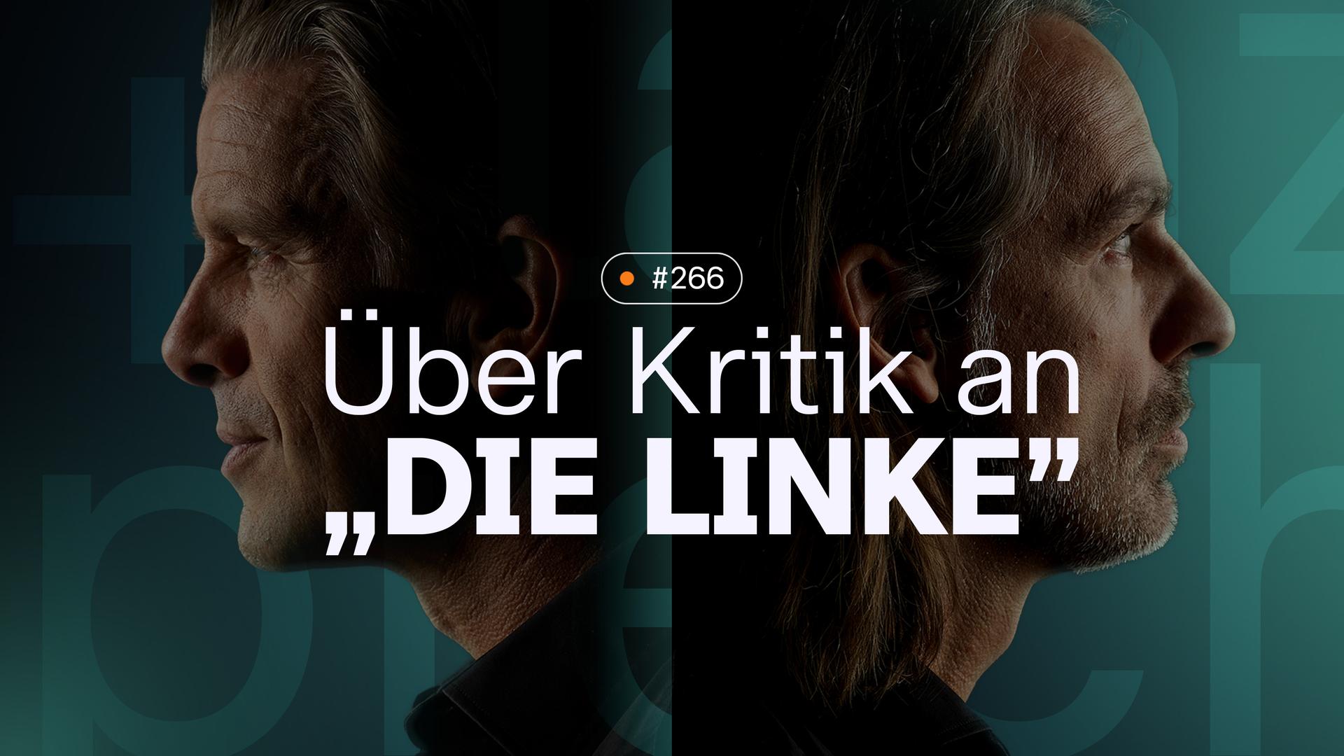 Links im Bild ist das Seitenprofil von Markus Lanz zu sehen und auf der rechten Seite das von Richard David Precht. Folgentitel und Folgennummer sind auch auf der Grafik erkennbar.