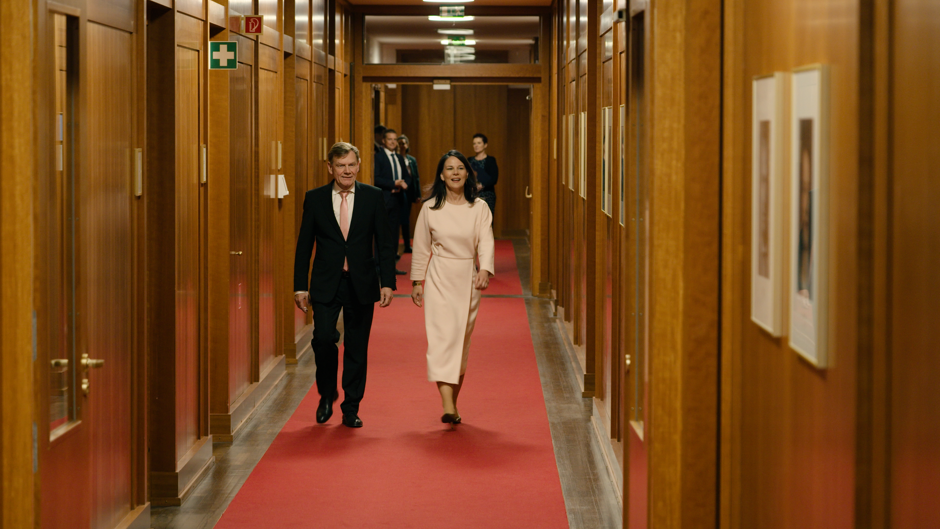 Annalena Baerbock & Johann Wadephul  im Auswärtigen Amt.