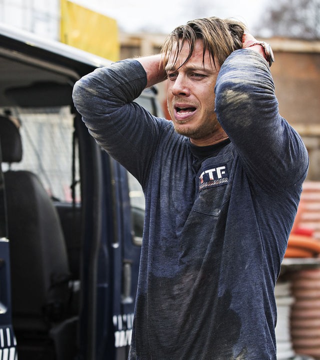 Eine U-Bahn wird entführt