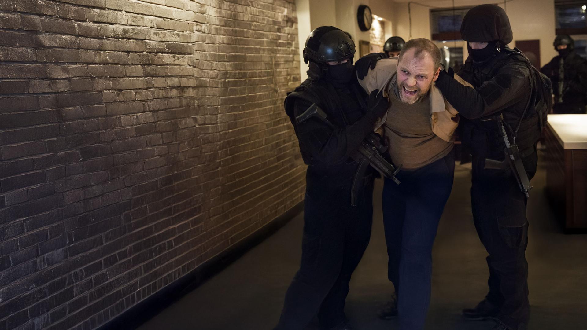 Eine U-Bahn wird entführt