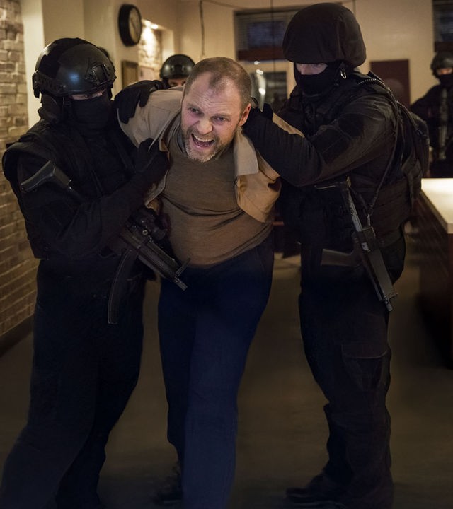 Eine U-Bahn wird entführt