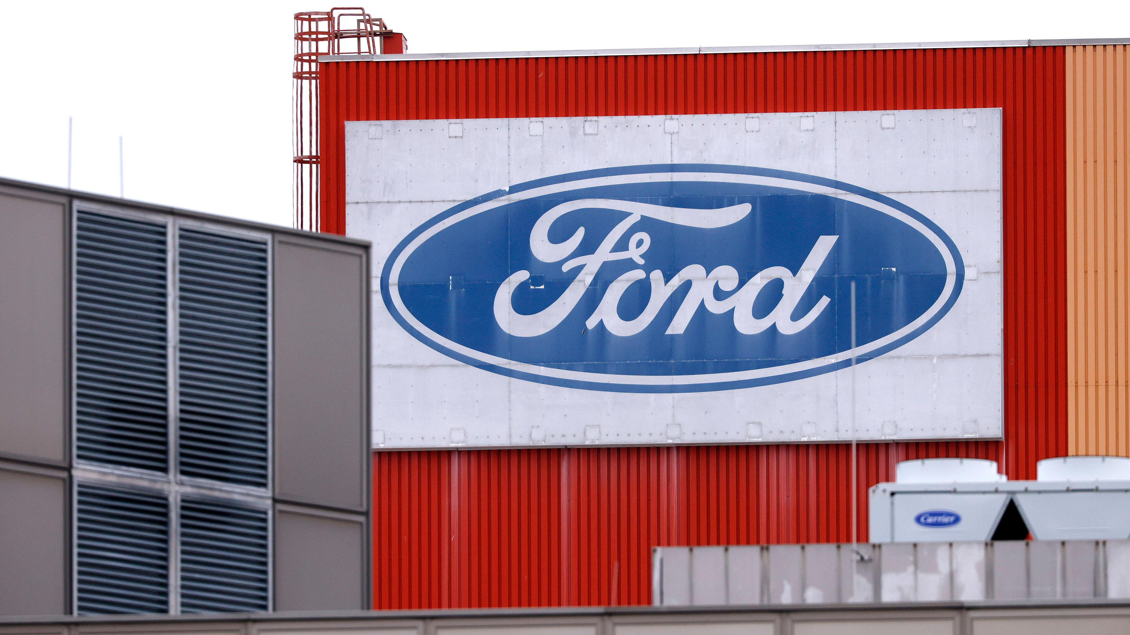 Ford Werk in Köln, aufgenommen am 23.01.2023