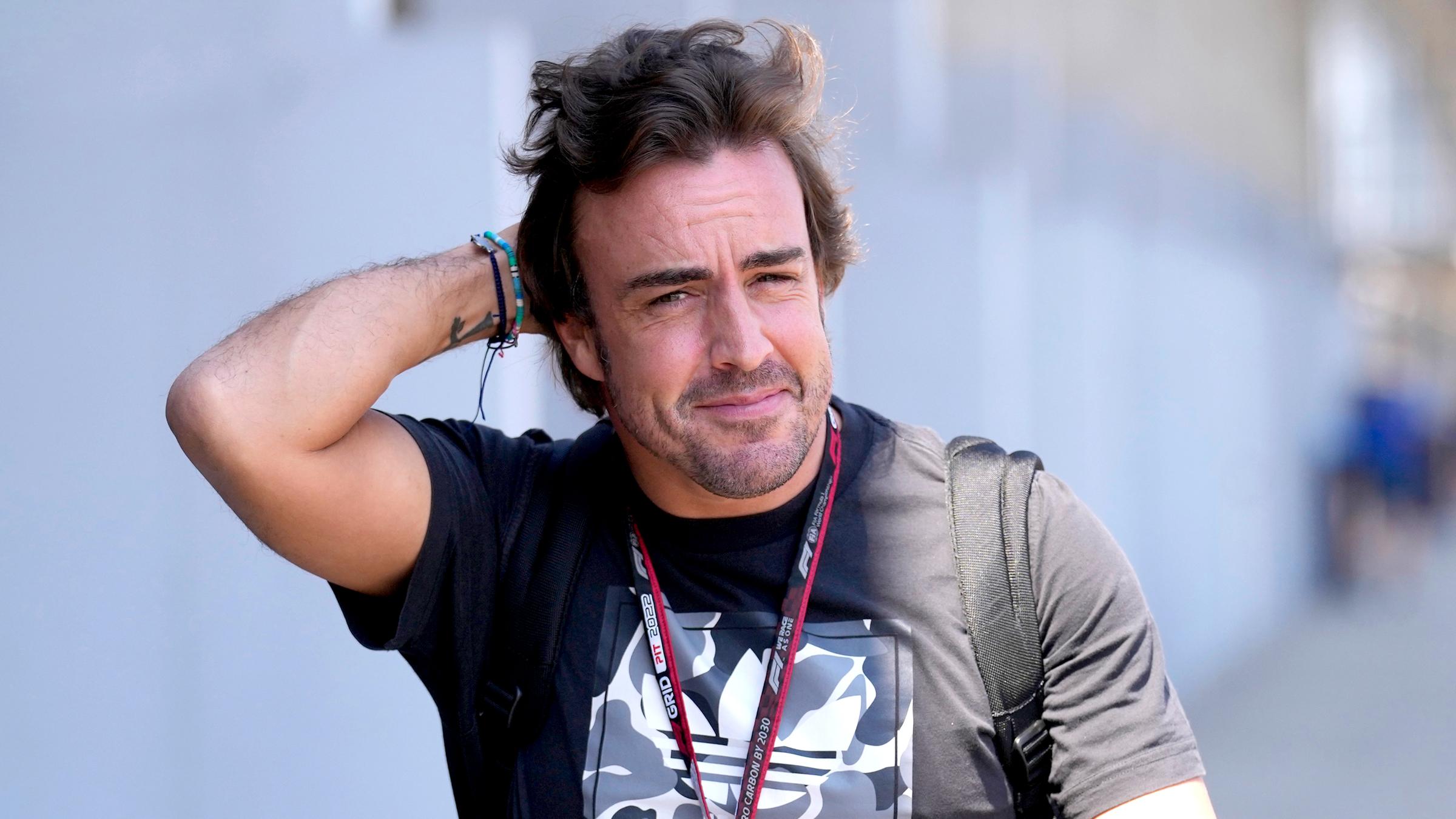 Fernando Alonso aus Spanien auf der Hungaroring-Rennstrecke bei Budapest