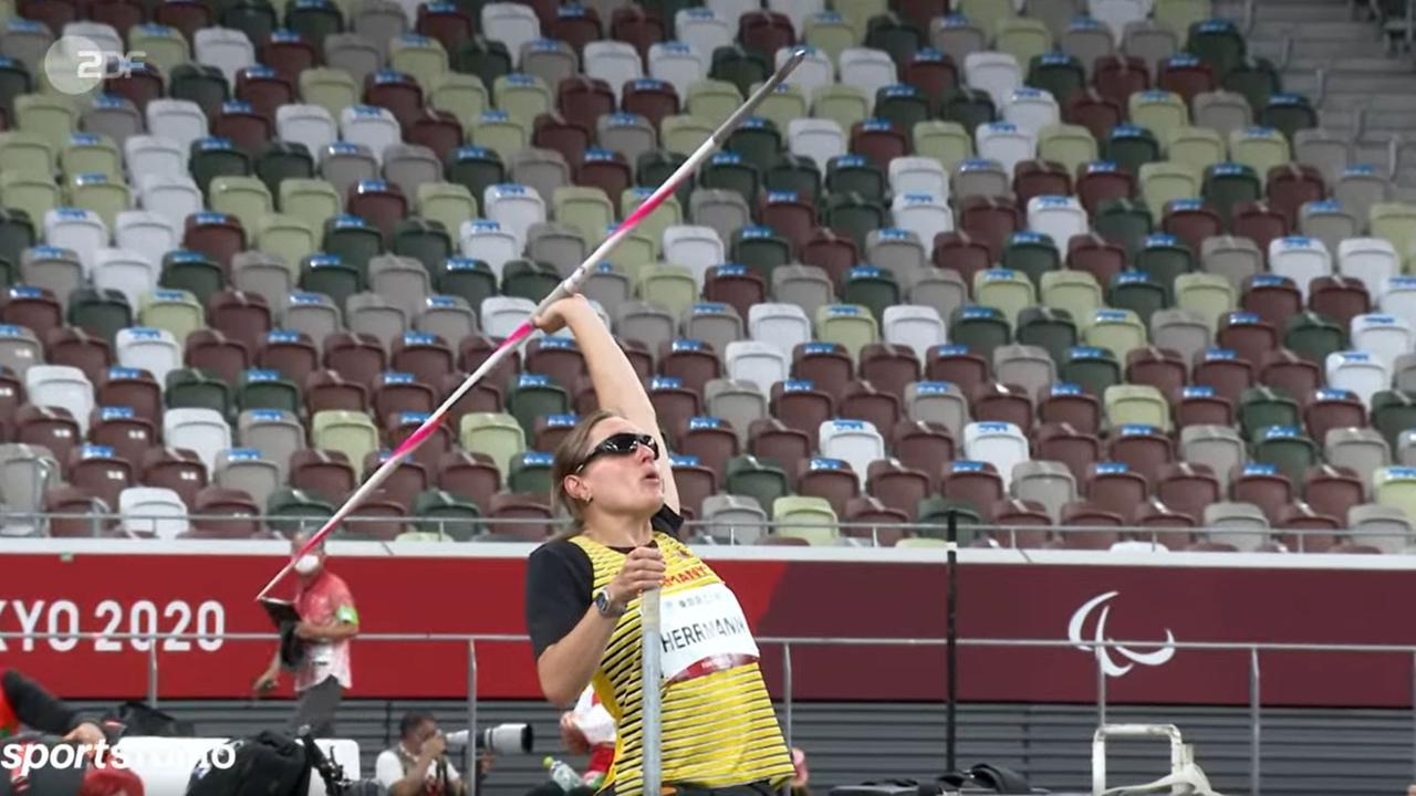 Para-Leichtathletin Frances Herrmann