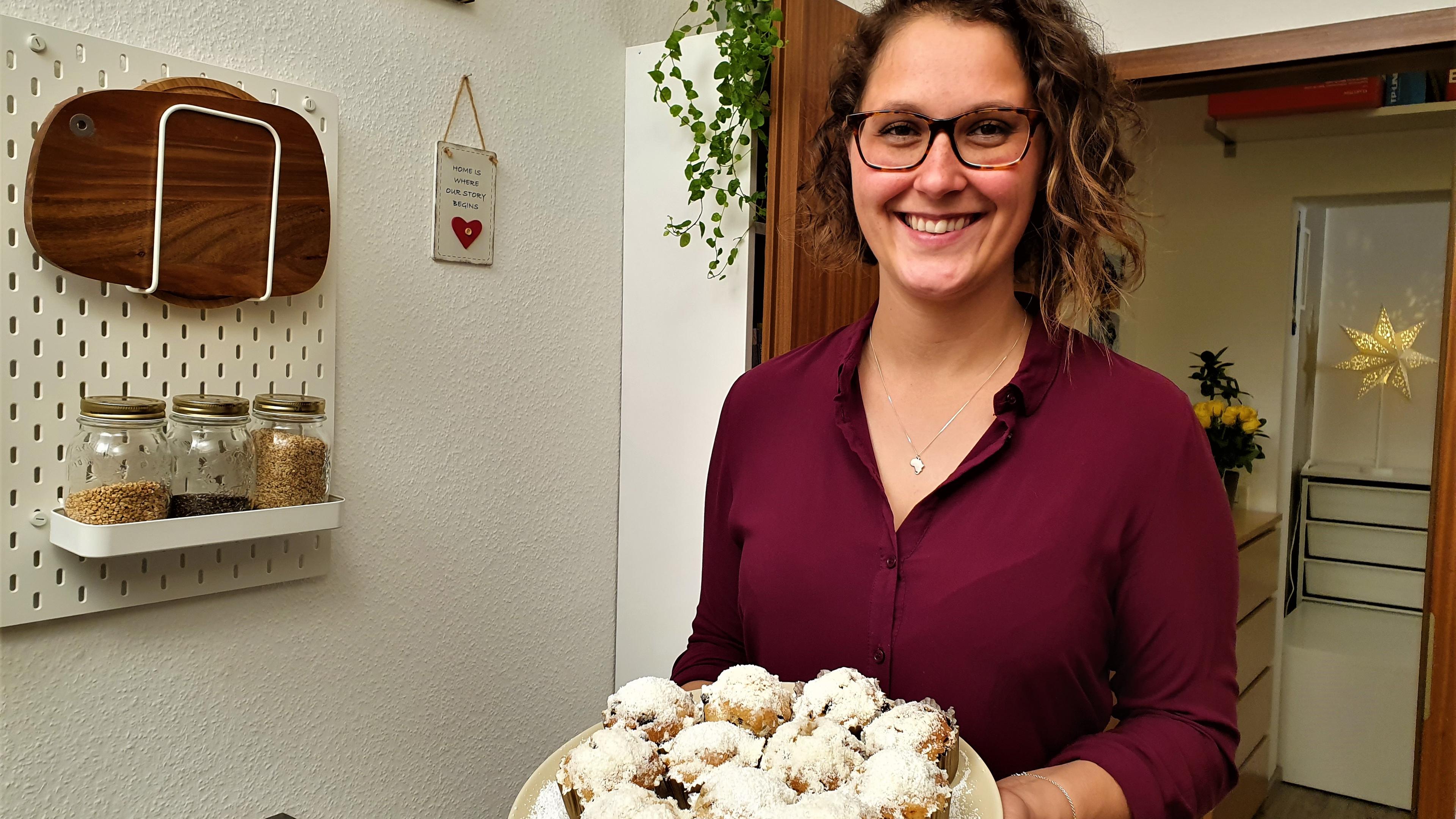 Rezept Christstollen Muffins Zdfmediathek