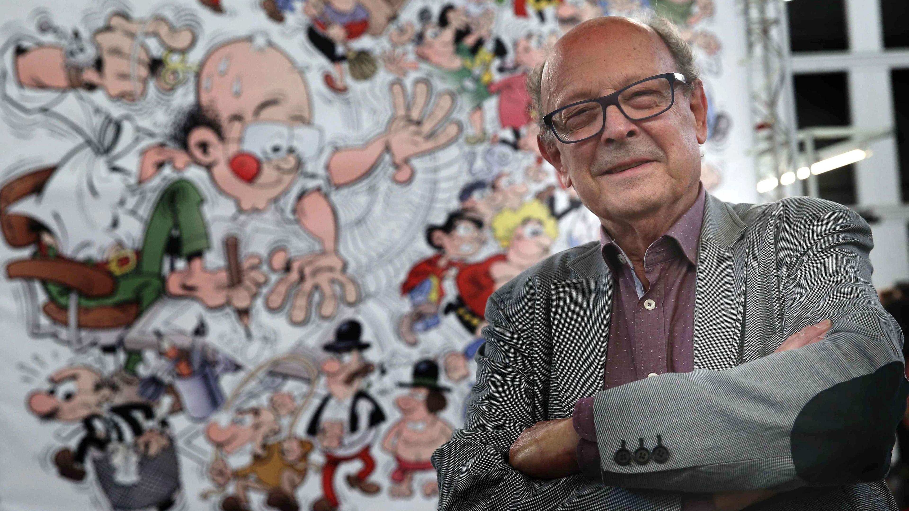 Francisco Ibáñez, Erfinder der Comic-Figuren "Clever & Smart"