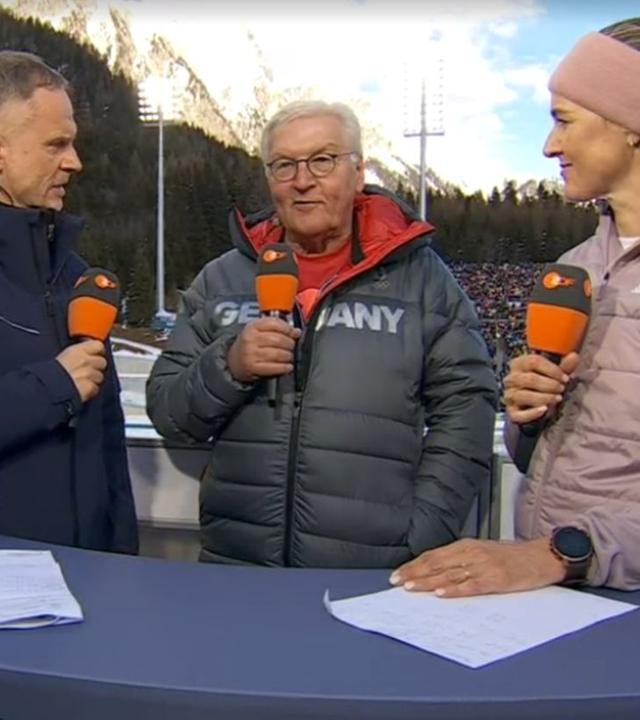 Frank Walter Steinmeier im Interview am 08.02.2026.