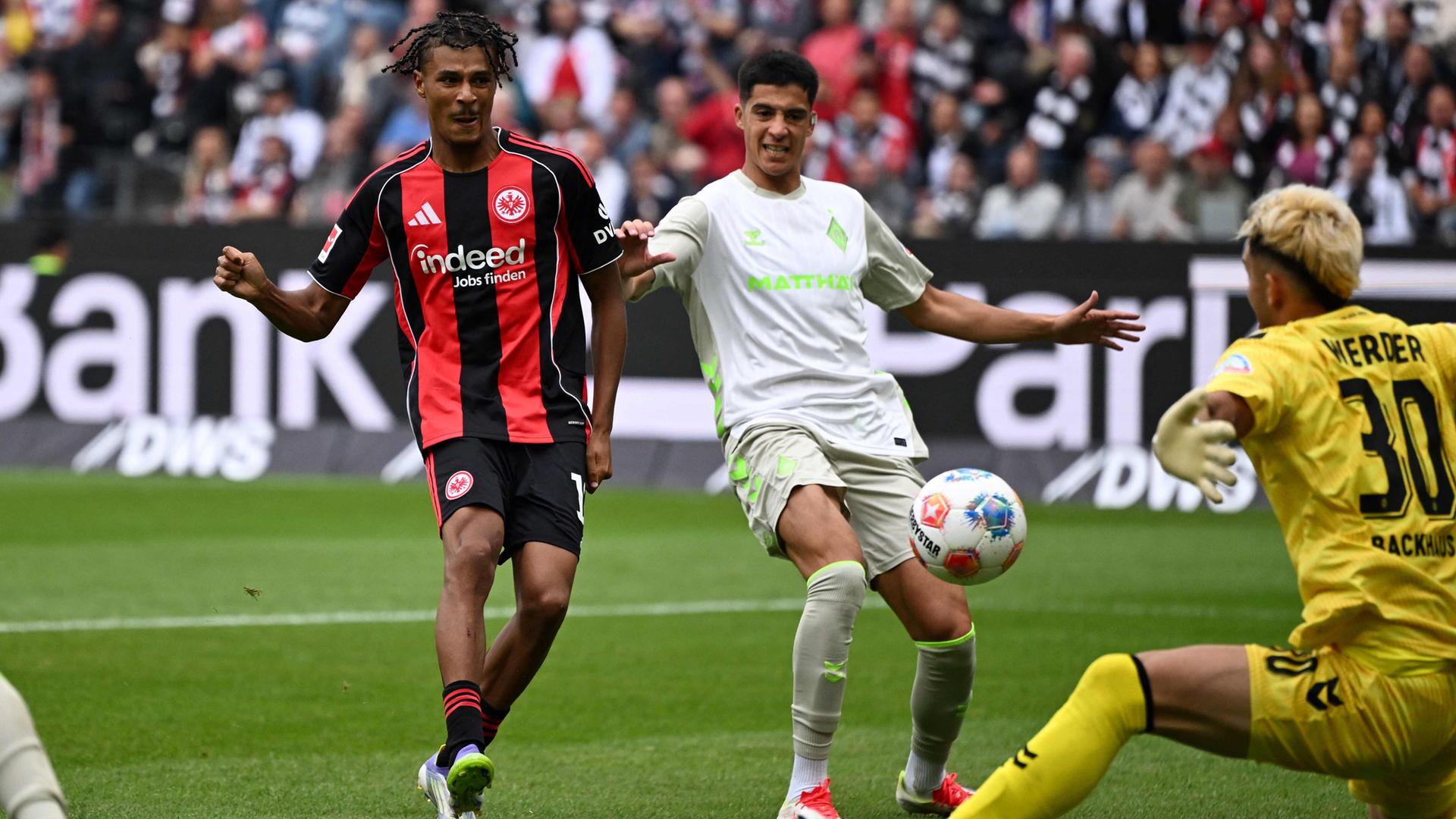 FRANKFURT-BREMEN-BUNDESLIGA