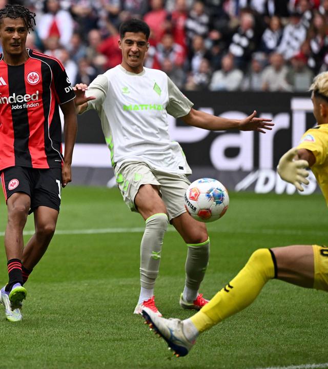 FRANKFURT-BREMEN-BUNDESLIGA