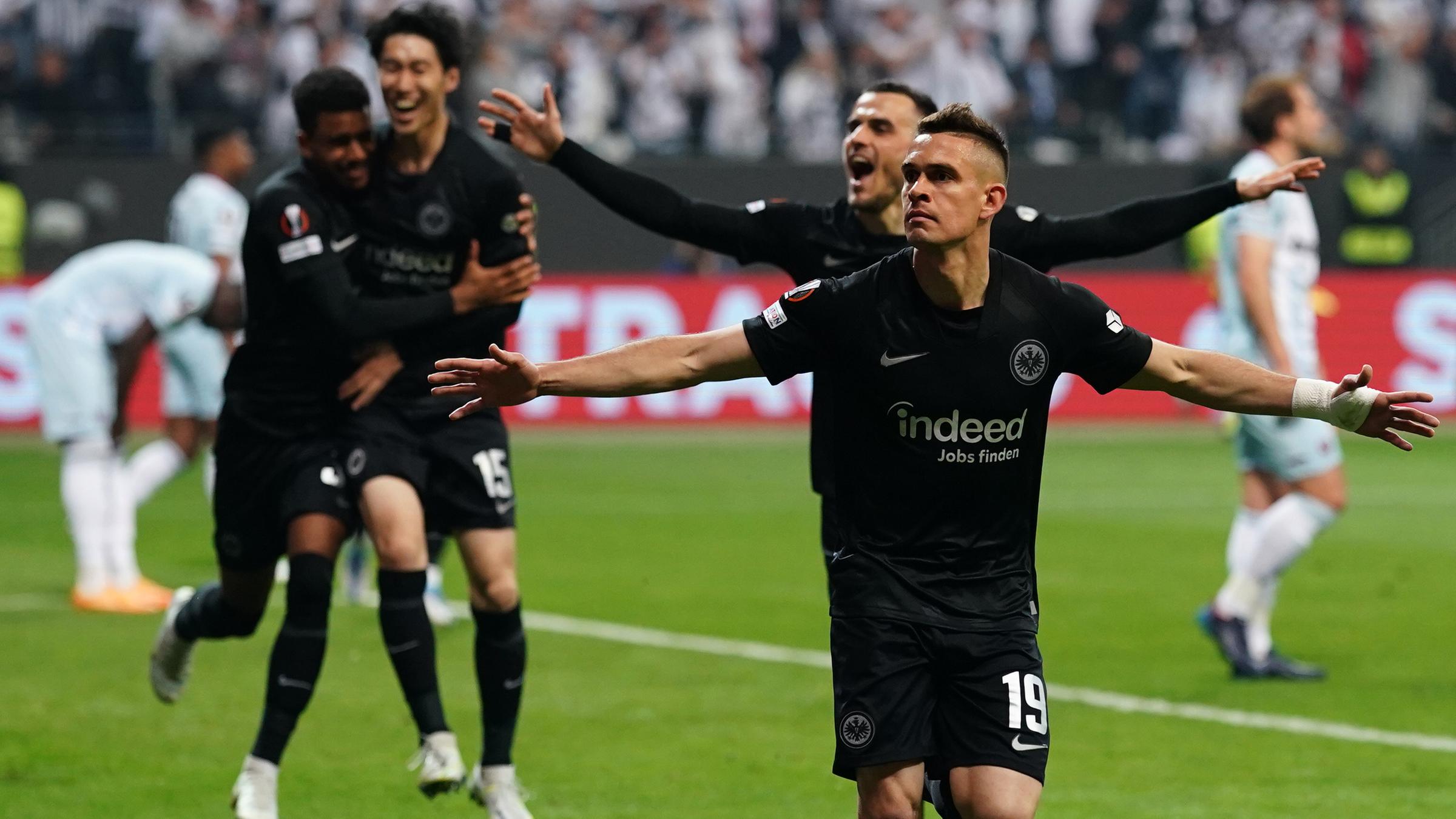Eintracht Frankfurt im Finale der Europa League