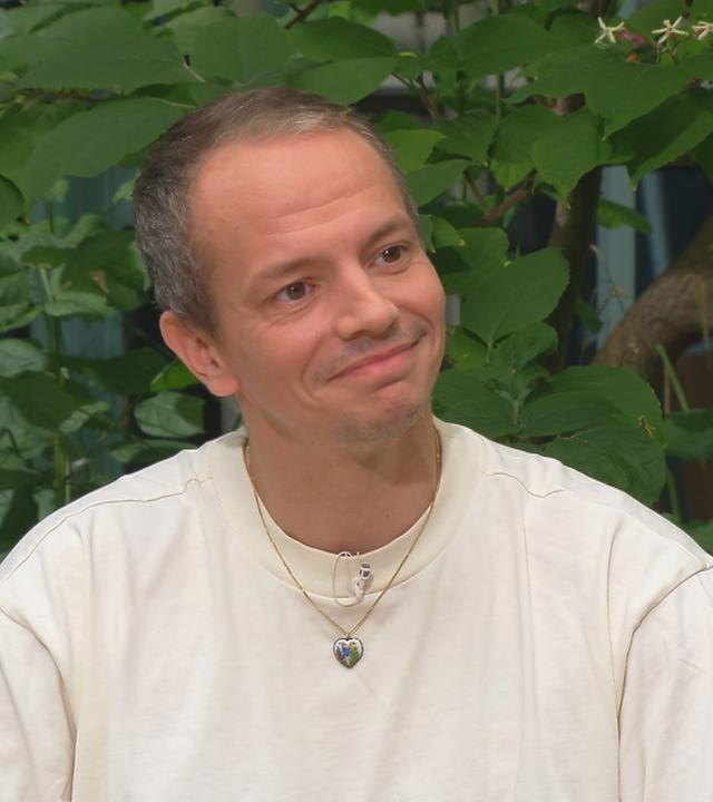 Frans Zimmer im Bild. Er ist zu Gast bei "Volle Kanne"