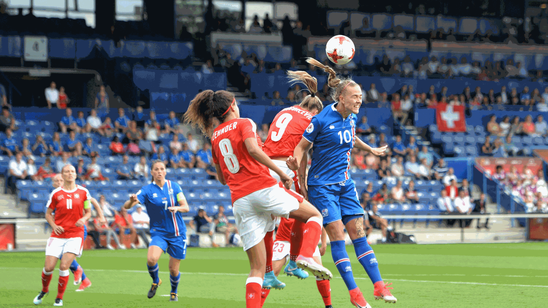 Schweden - Island Frauenfußball