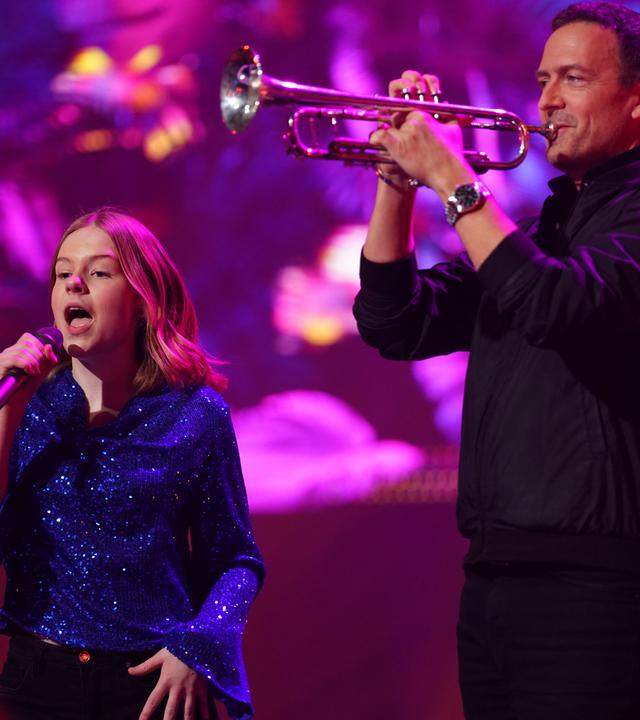 Frida und Till Brönner im großen Finale