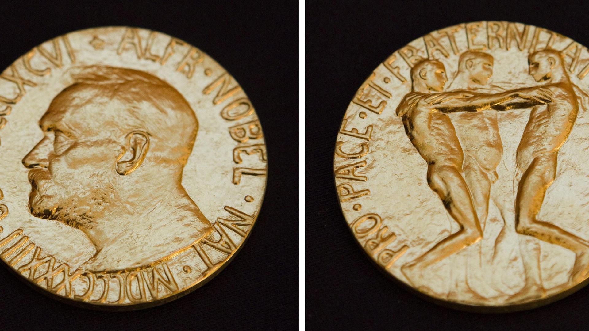 Friedensnobelpreis-Medaille