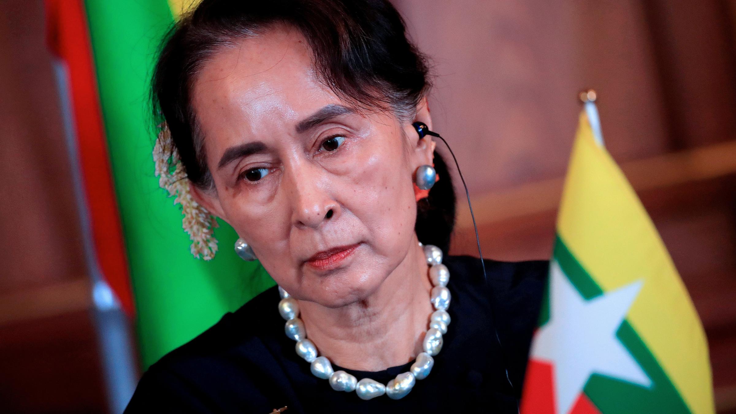 Friedensnobelpreisträgerin Suu Kyi
