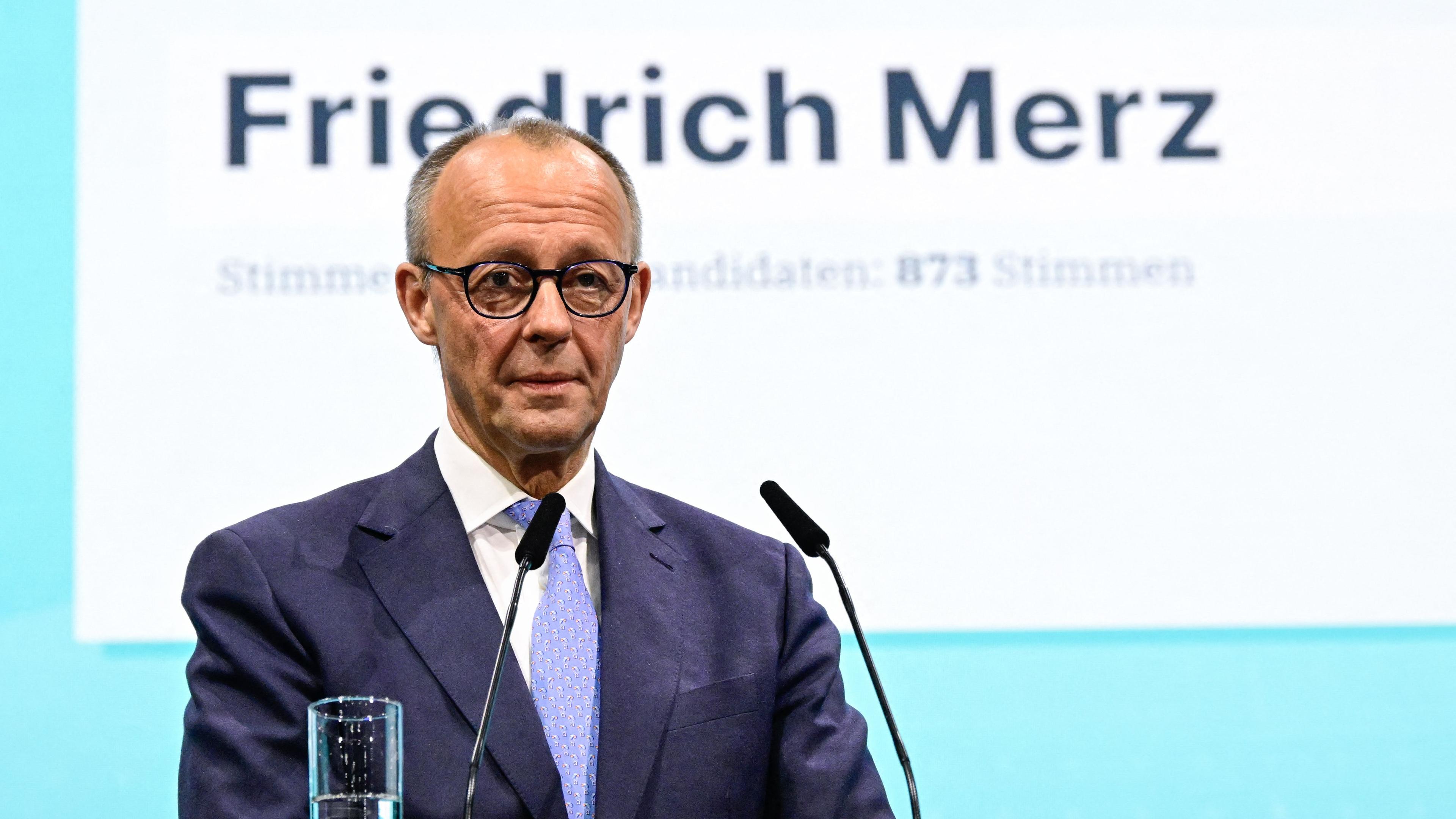 CDU-Parteivorsitzender Friedrich Merz