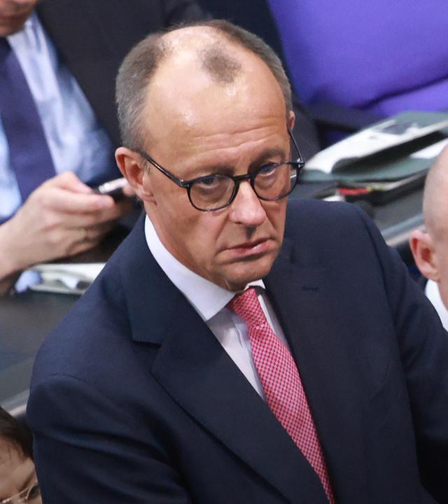 Friedrich Merz im Bundestag