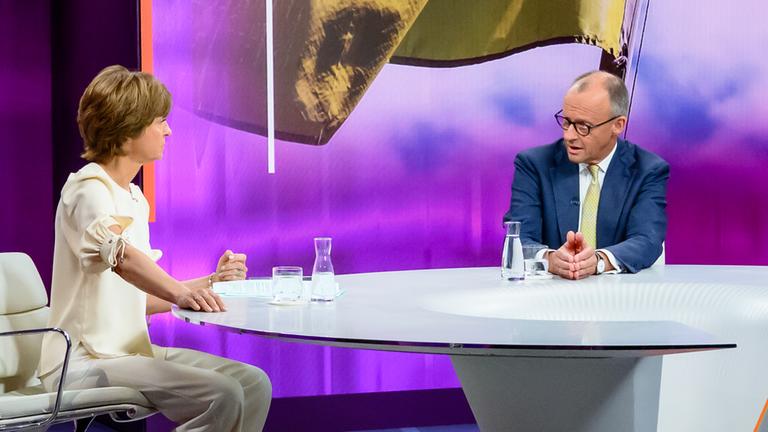 Friedrich Merz bei Maybrit Illner
