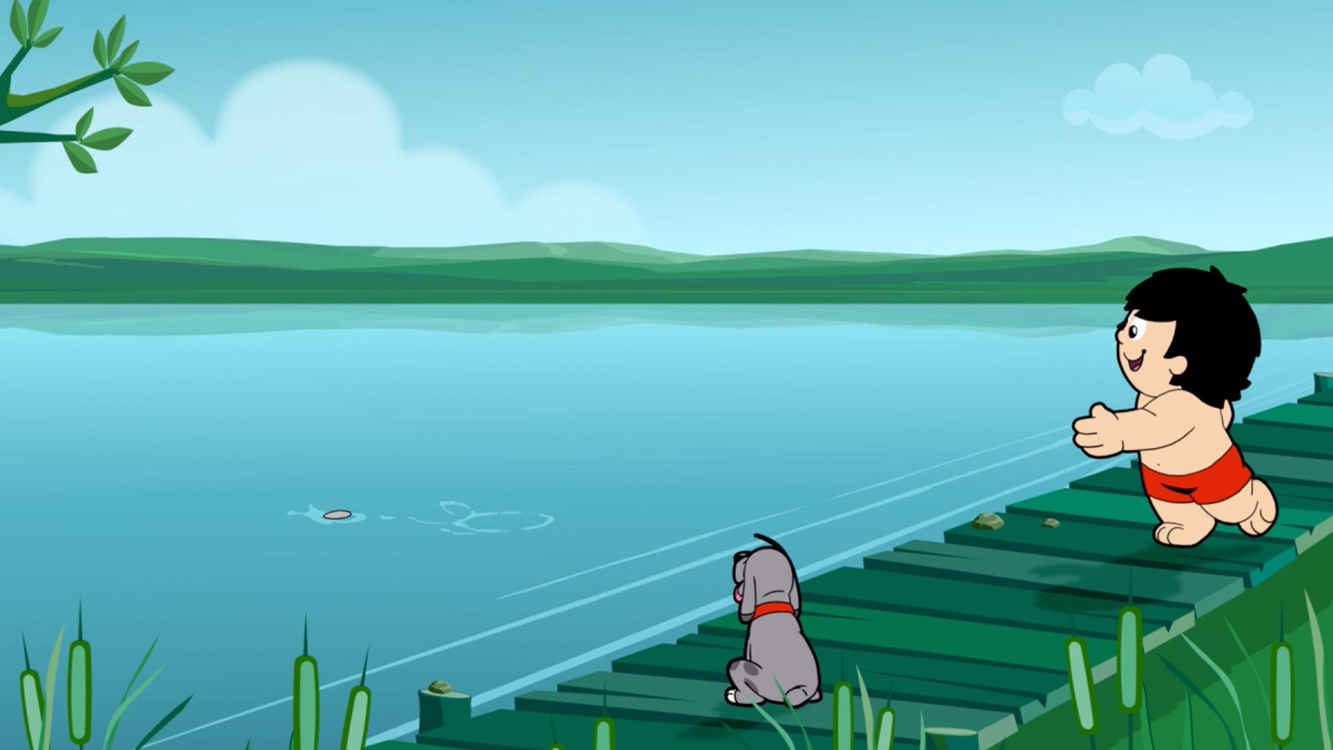 Mainzelmännchen Hintergrundbild für Videokonferenzen