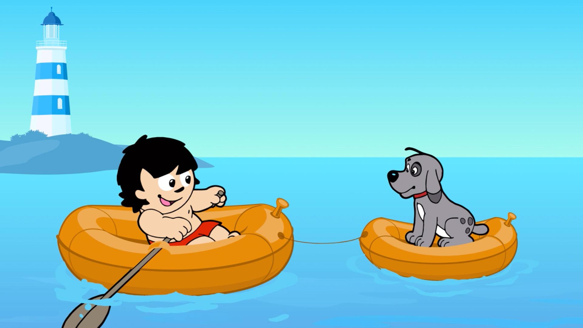 Mainzelmännchen Hintergrundbild für Videokonferenzen