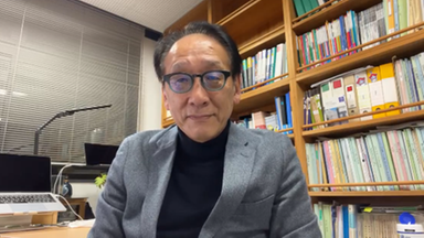 Fumihiko Imamura, Director of the International Research Institute of Disaster Science in der Universität Touku in Sendai, Miyagi Prefecture.