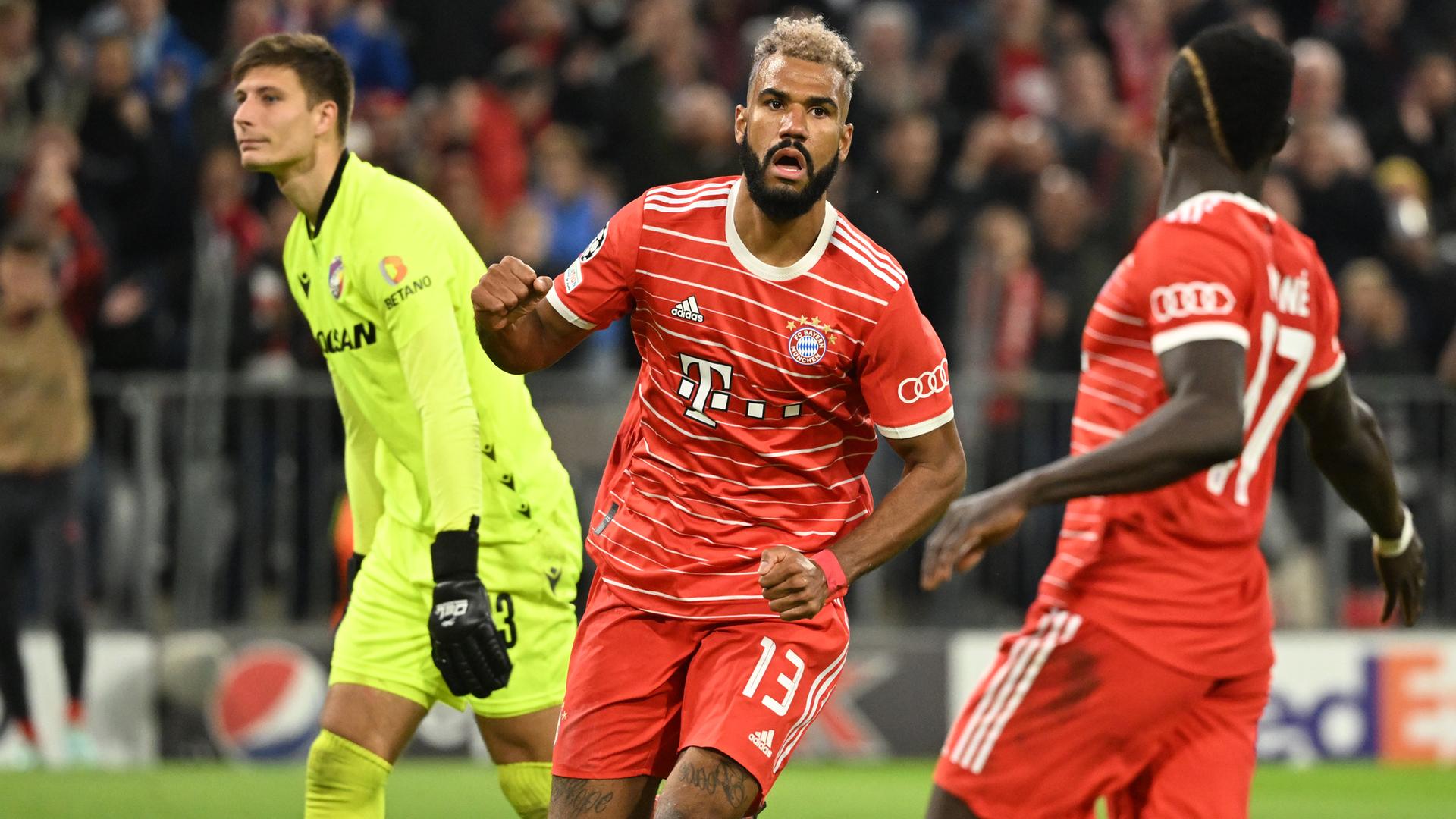 Fußball: FC Bayern gegen Pilsen.