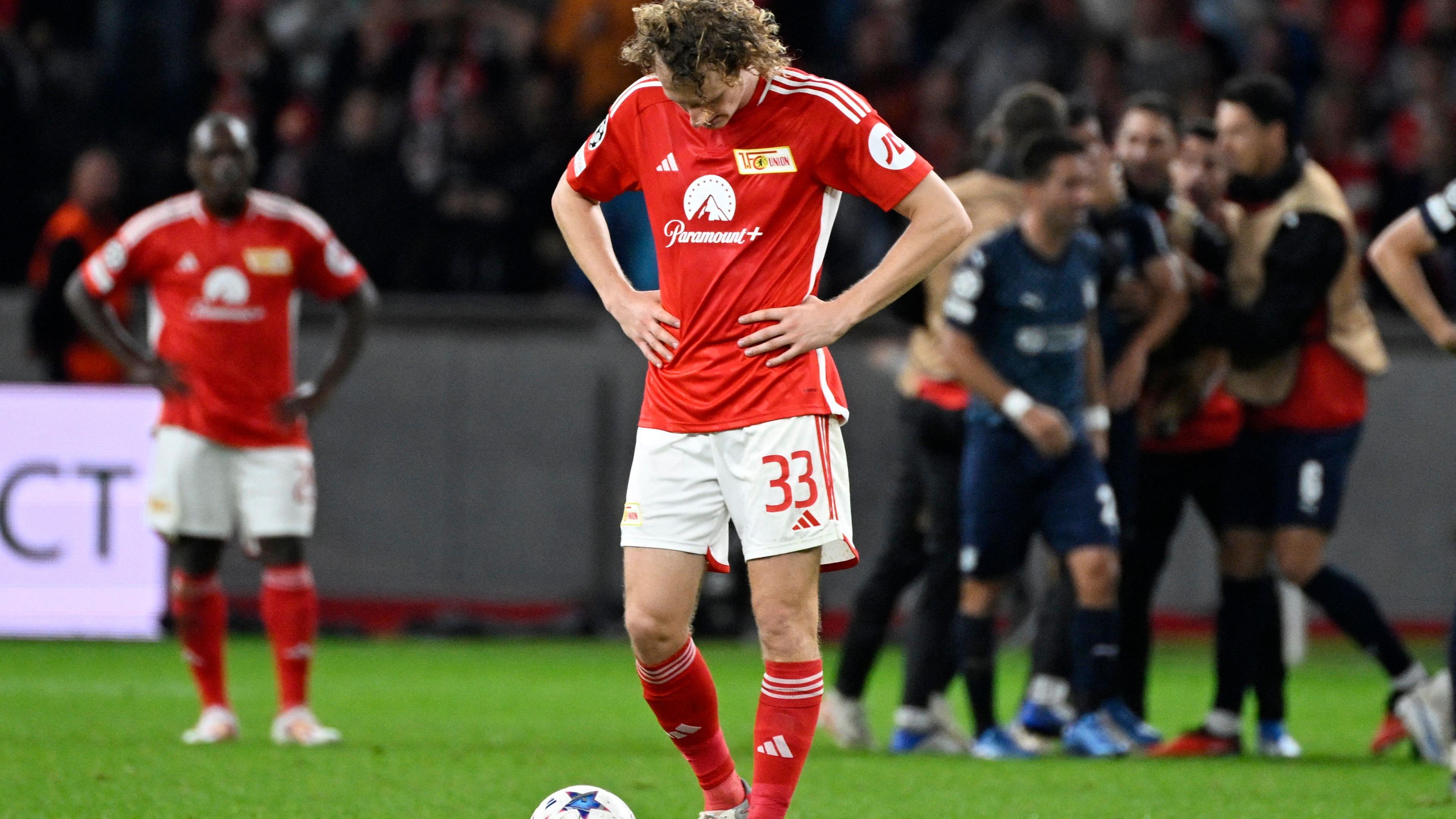 Fußball: Union Berlin gegen Sporting Braga.