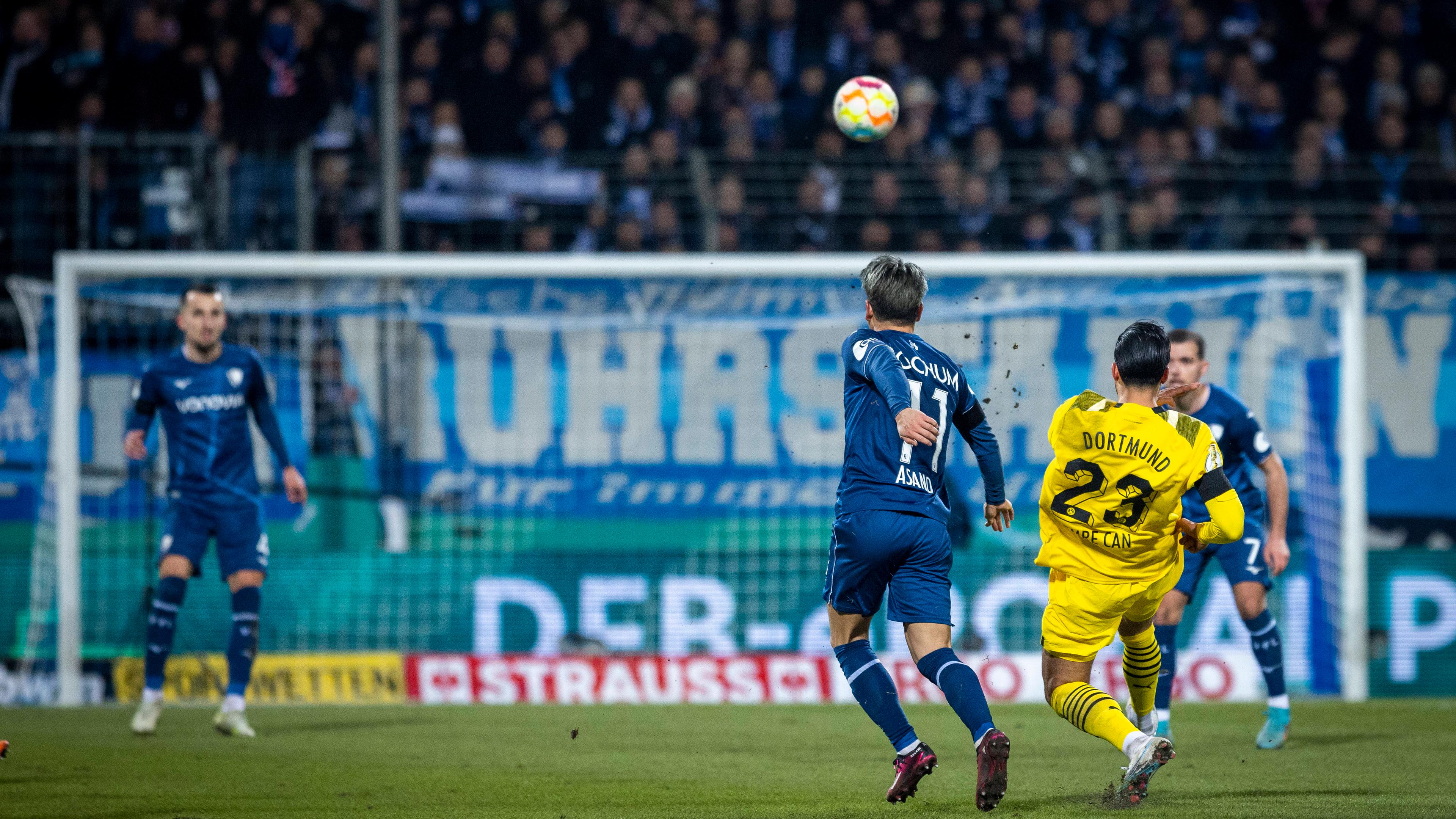 Fußball, DFB-Pokal, VfL Bochum - Borussia Dortmund: Tor von Emre Can (BVB) zum 0:1 