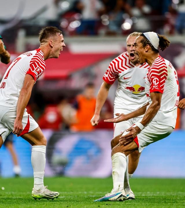 Fußball: RB Leipzig - VfB Stuttgart.