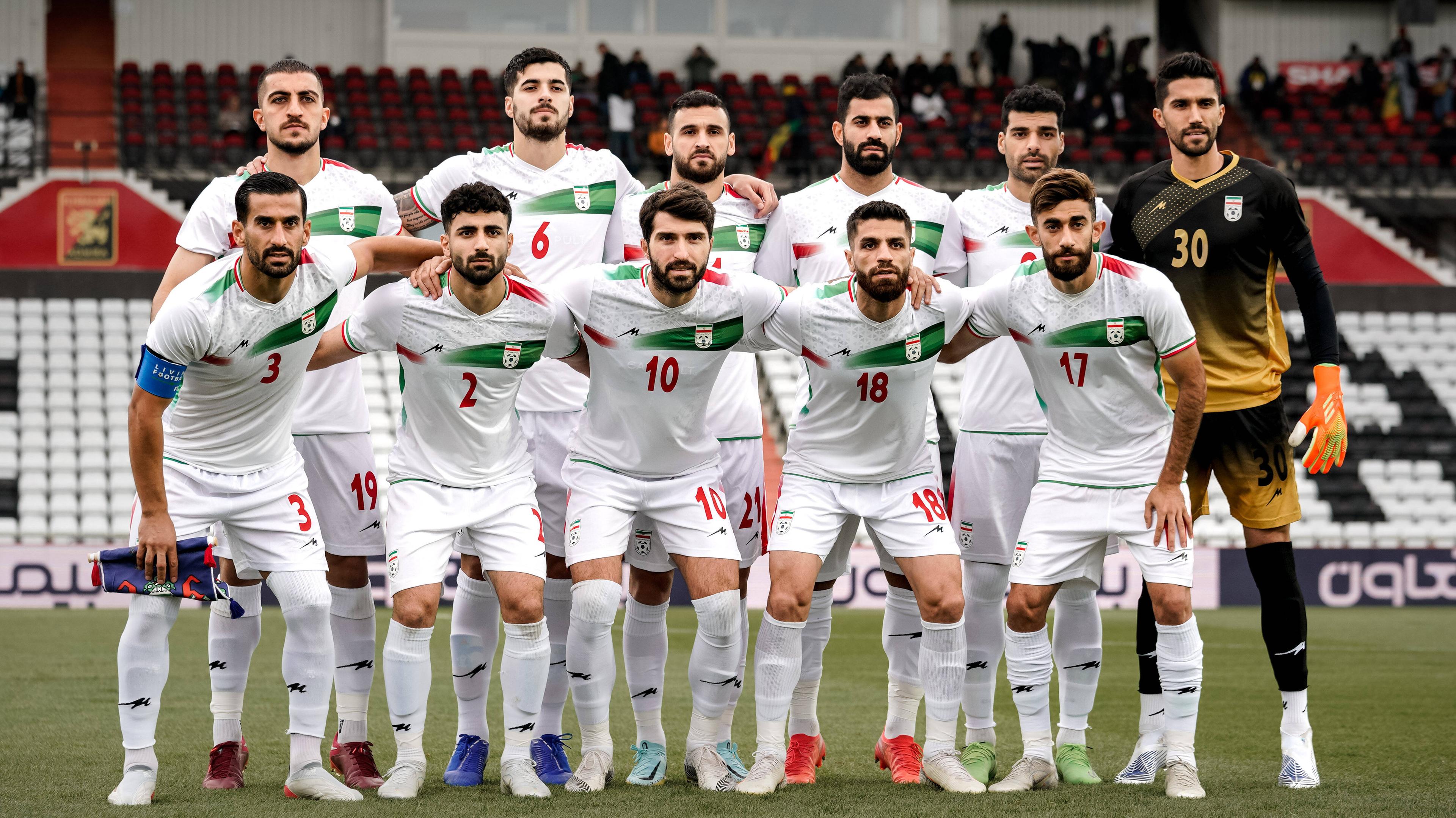 Fußball-Nationalelf von Iran, aufgenommen am 27.09.2022