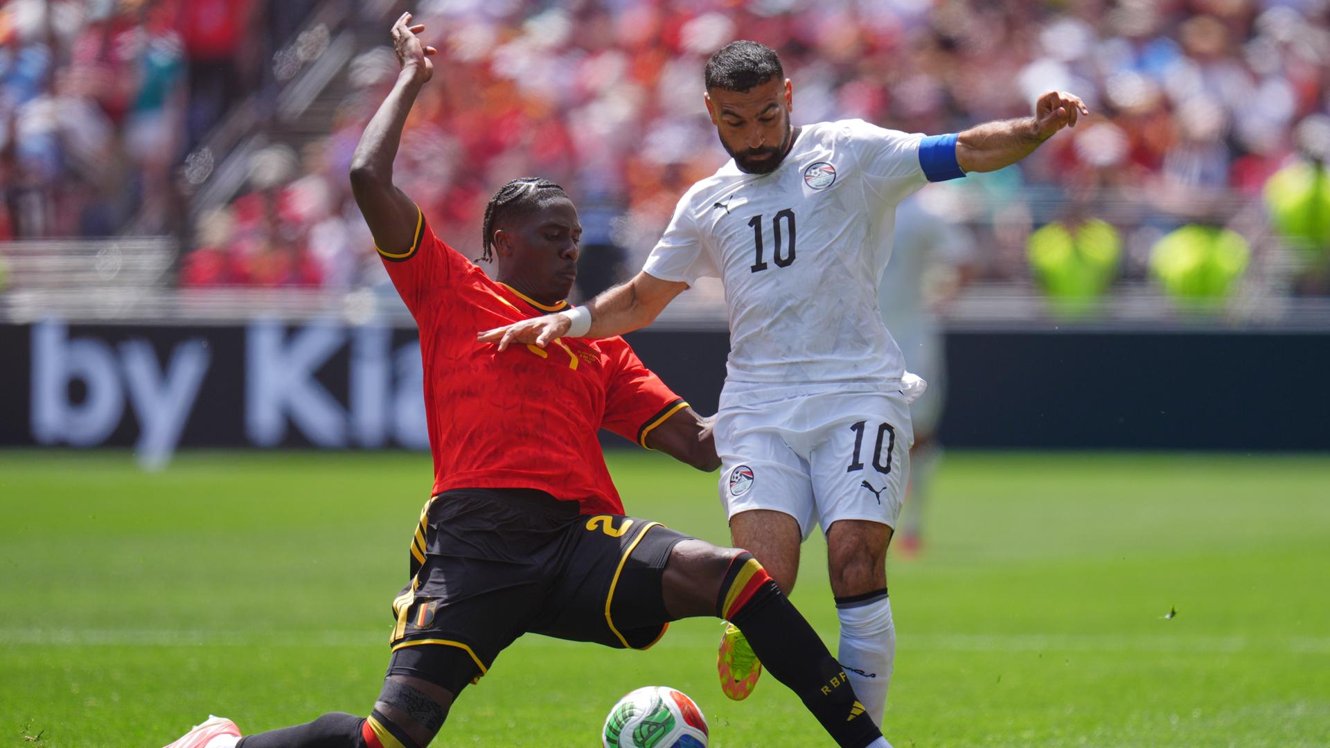 Fußball-WM: Belgien - Ägypten.