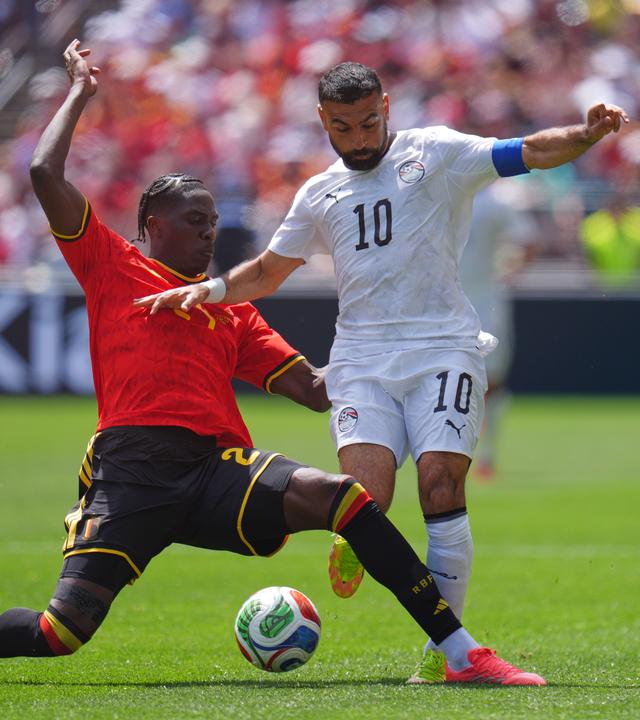 Fußball-WM: Belgien - Ägypten.