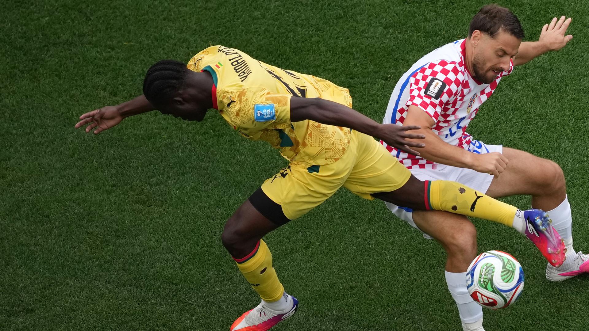 Fußball-WM: Kroatien - Ghana.