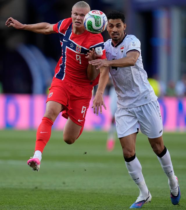 Fußball-WM: Norwegen - Irak.