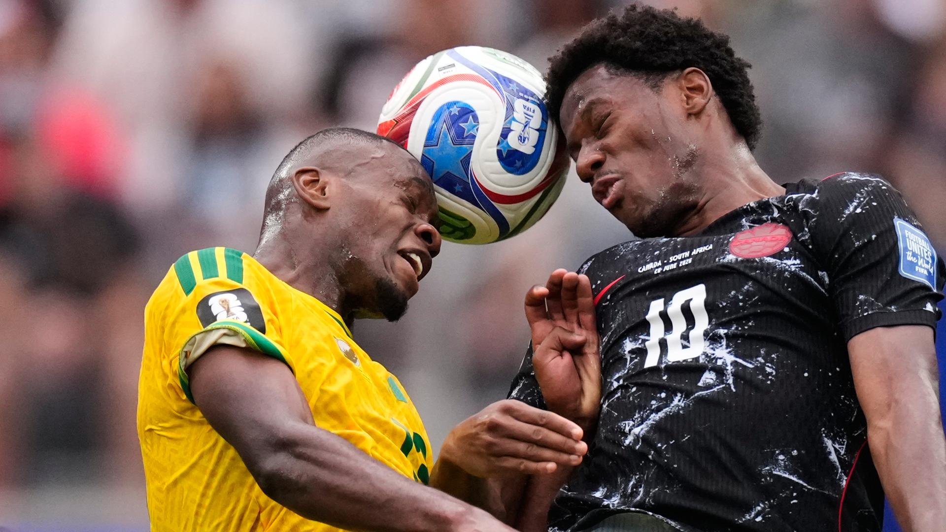 Fußball-WM: Südafrika - Kanada.