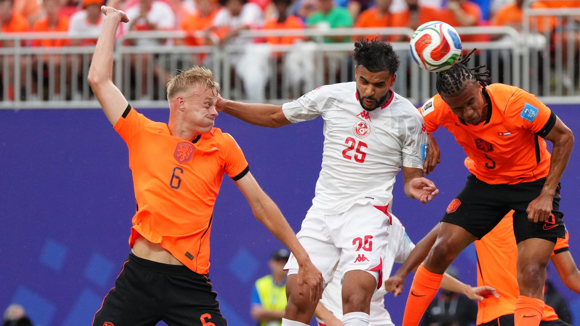 Fußball-WM: Tunesien - Niederlande.