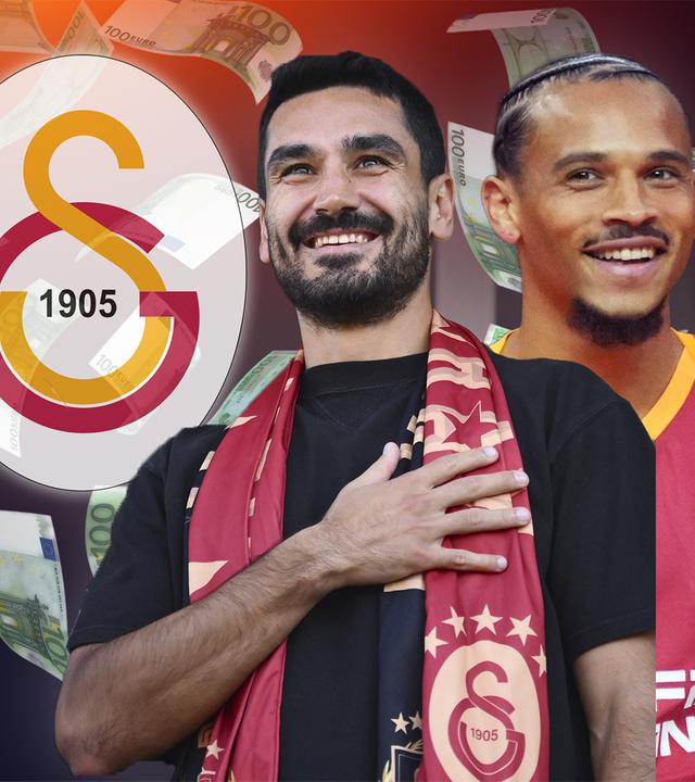 Ilkay Gündogan und Leroy Sané