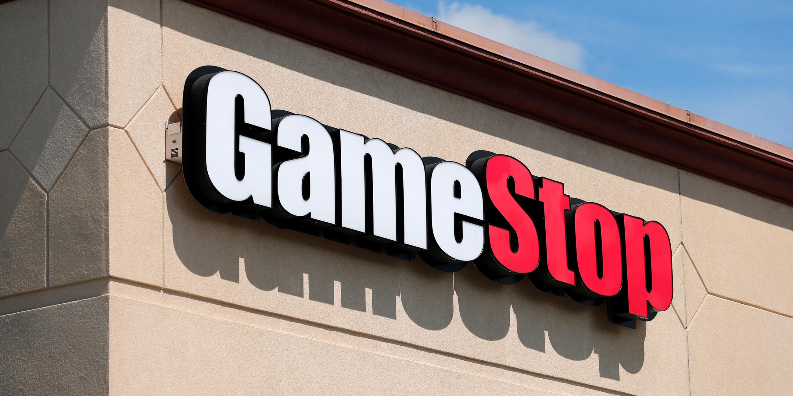 Ein Gamestop-Shop in St. Louis am 07.05.2020