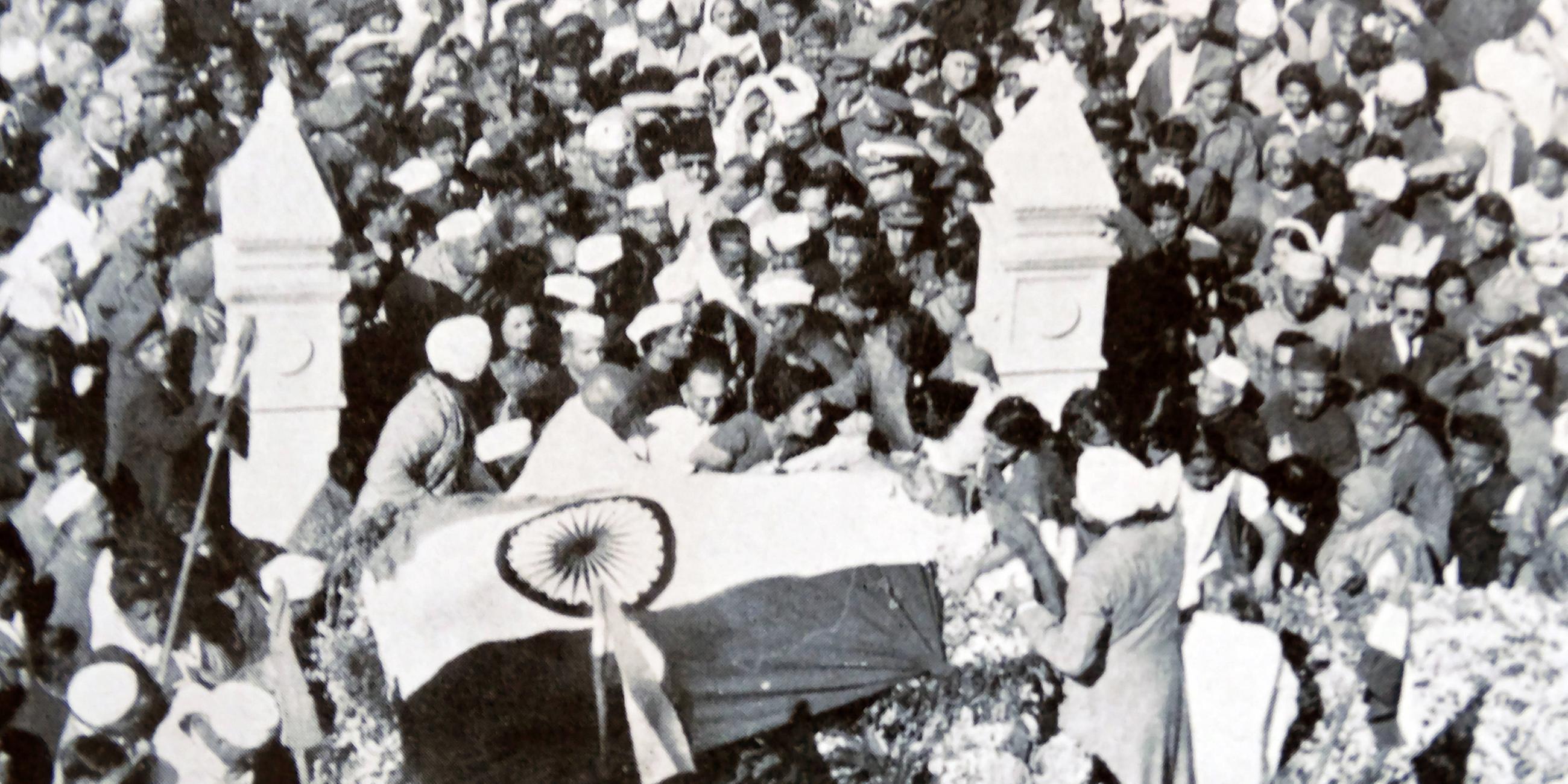 Gandhi - Begräbnis