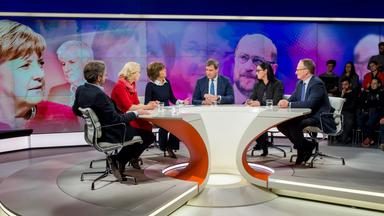 Maybrit Illner - Rote Linien, Schwarze Blöcke – Geht Die Spd In Die Große Koalition?