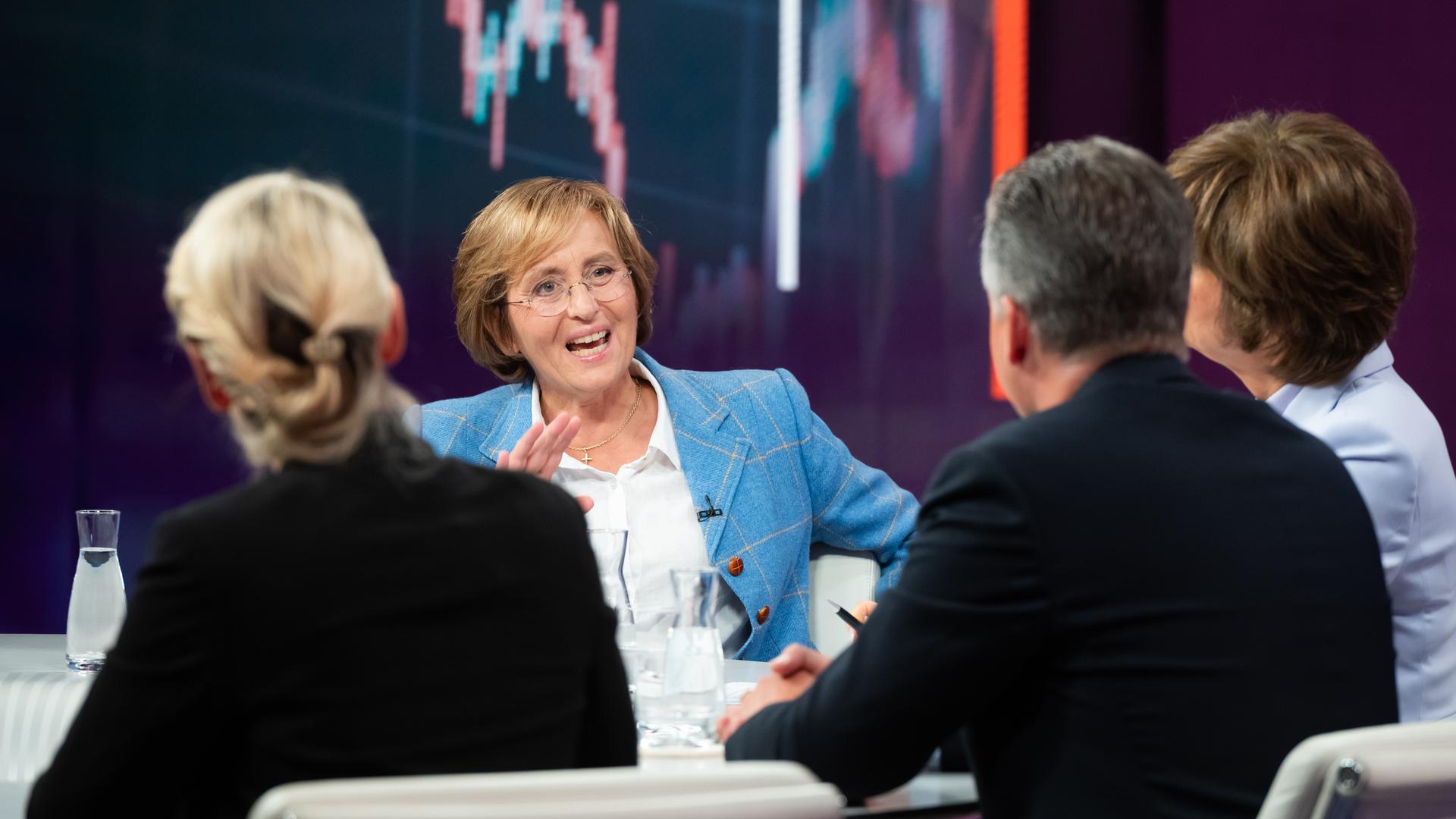Zu Gast bei "maybrit illner spezial" am 6. September 2026: Kerstin Münstermann, Beatrix von Storch, Thorsten Frei, Ines Schwerdter, Olaf Sundermeyer