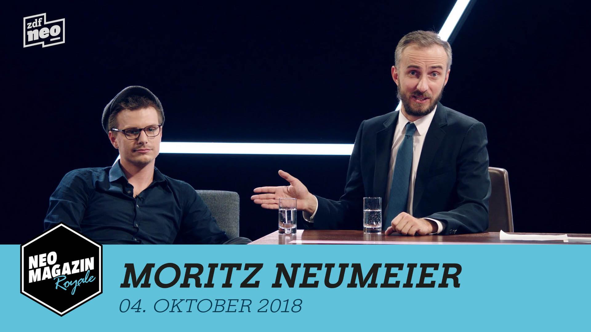 NEO MAGAZIN ROYALE mit Jan Böhmermann - Folge 125 aus Dresden mit Moritz Neumeier