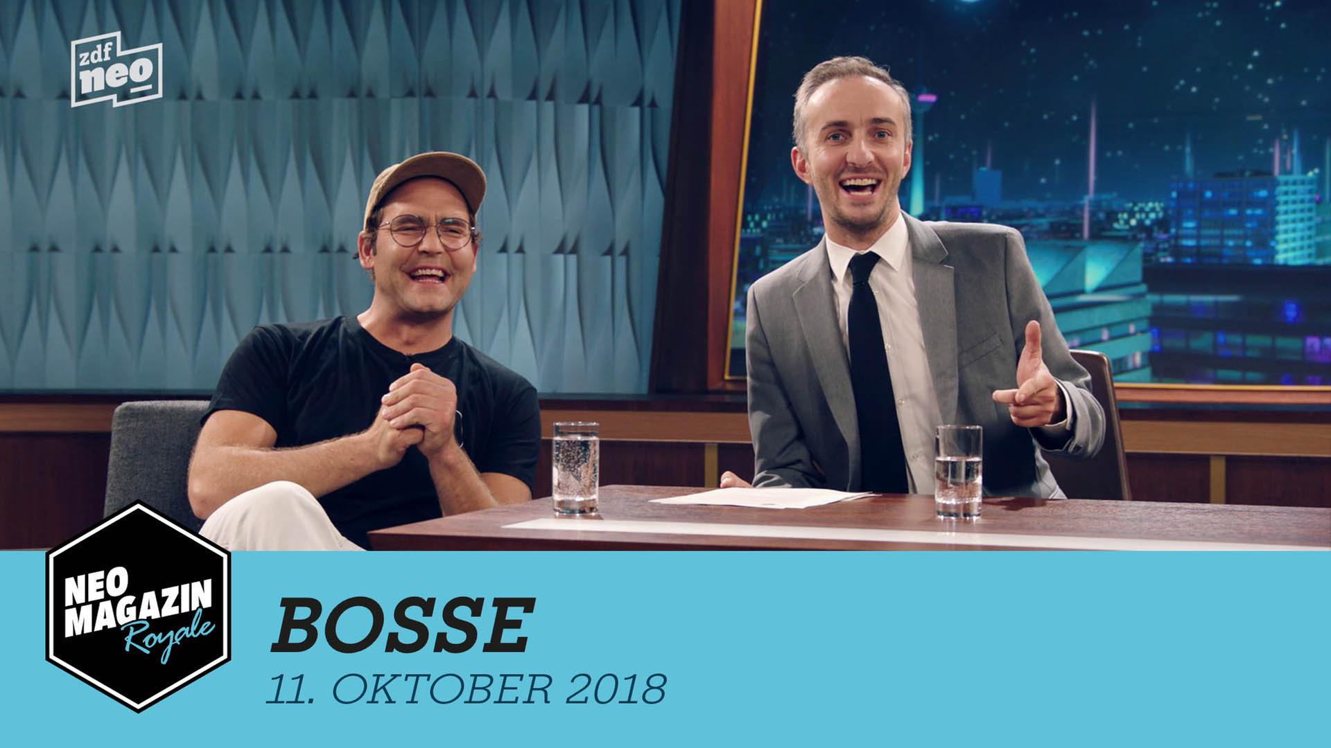 Das NEO MAGAZIN ROYALE mit Jan Böhmermann - zu Gast: Bosse - Folge 125