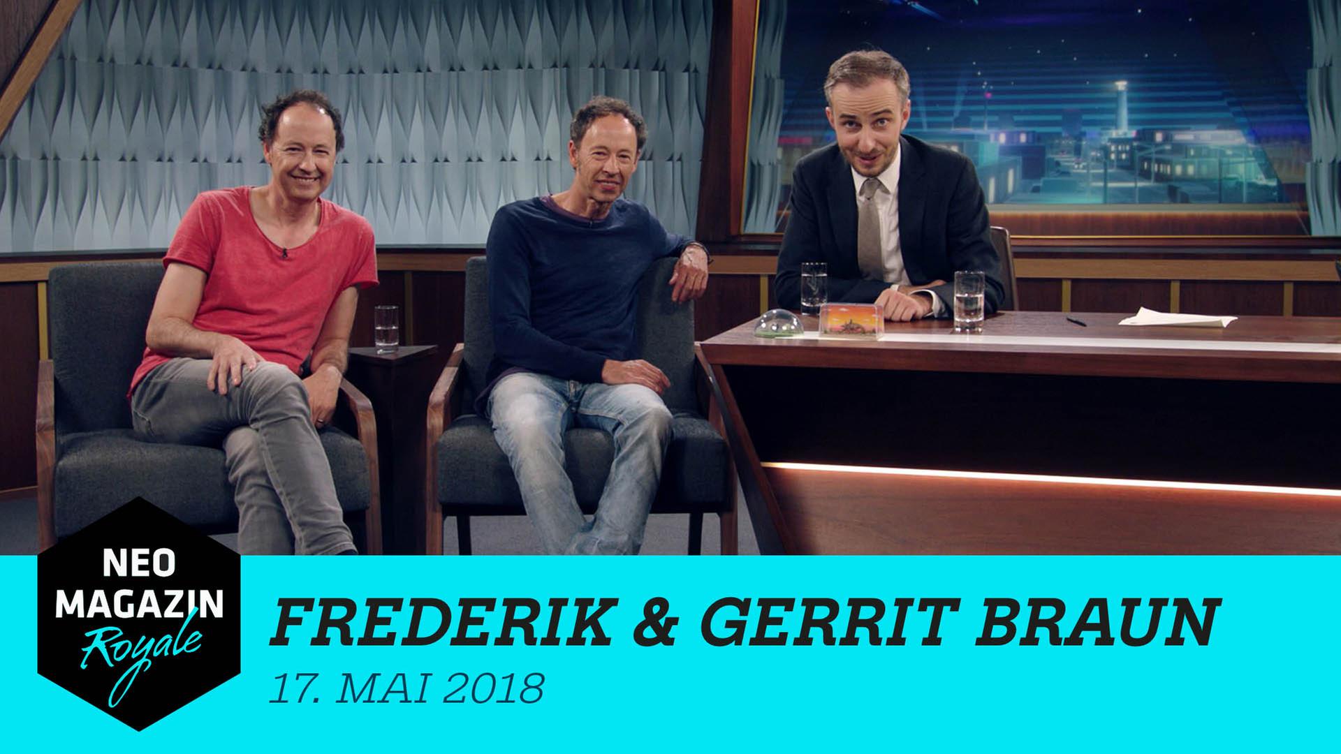 NEO MAGAZIN ROYALE Folge 115 mit Jan Böhmermann und Gerrit & Frederik Braun