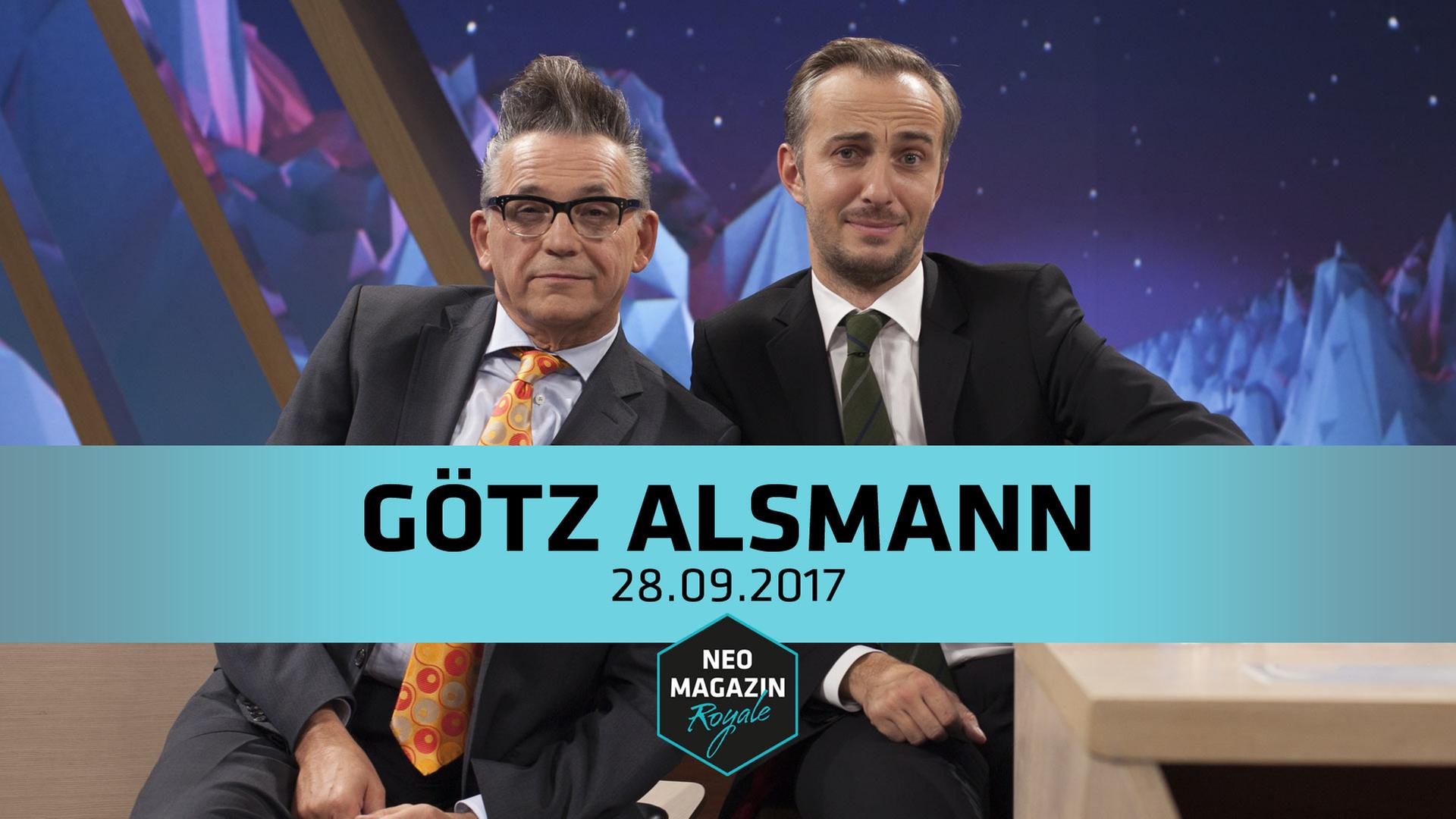Götz Alsmann zu Gast im NEO MAGAZIN ROYALE Folge 88 mit Jan Böhmermann