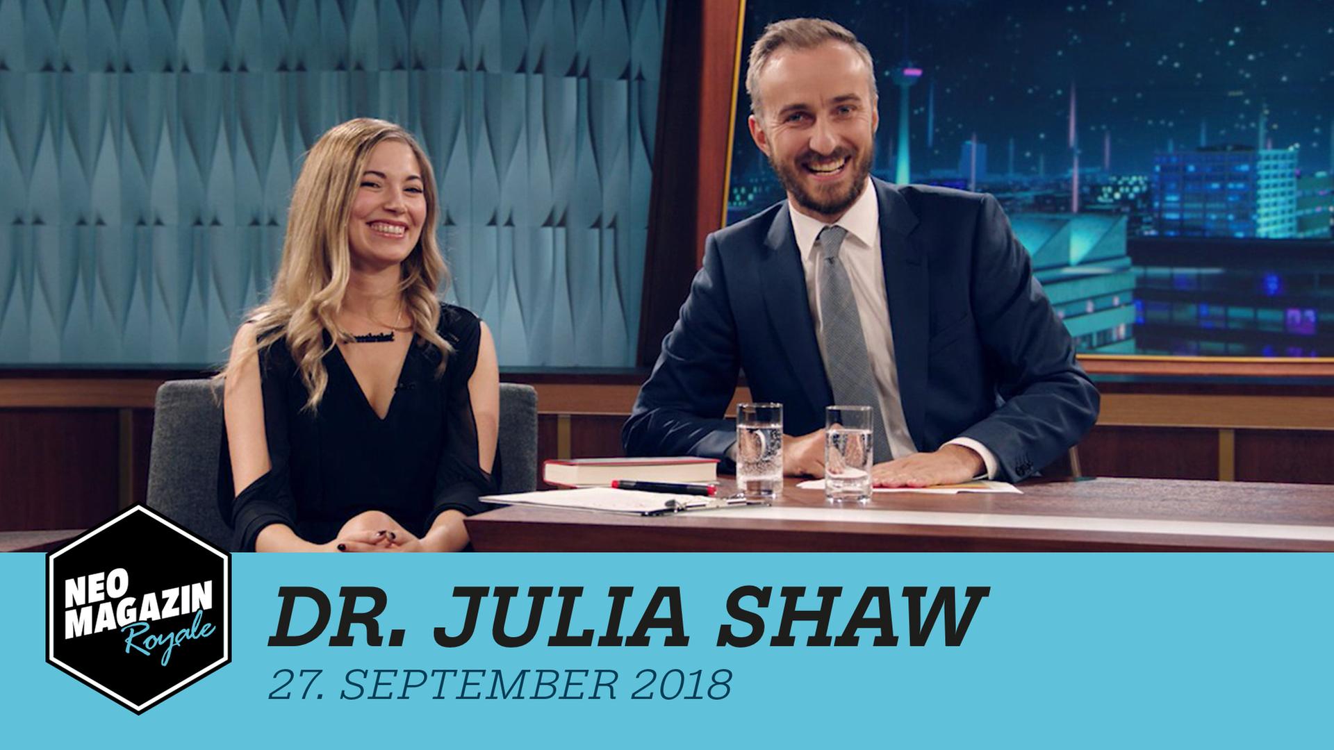 NEO MAGAZIN ROYALE mit Jan Böhmermann Folge 123 - zu Gast: Dr. Julia Shaw