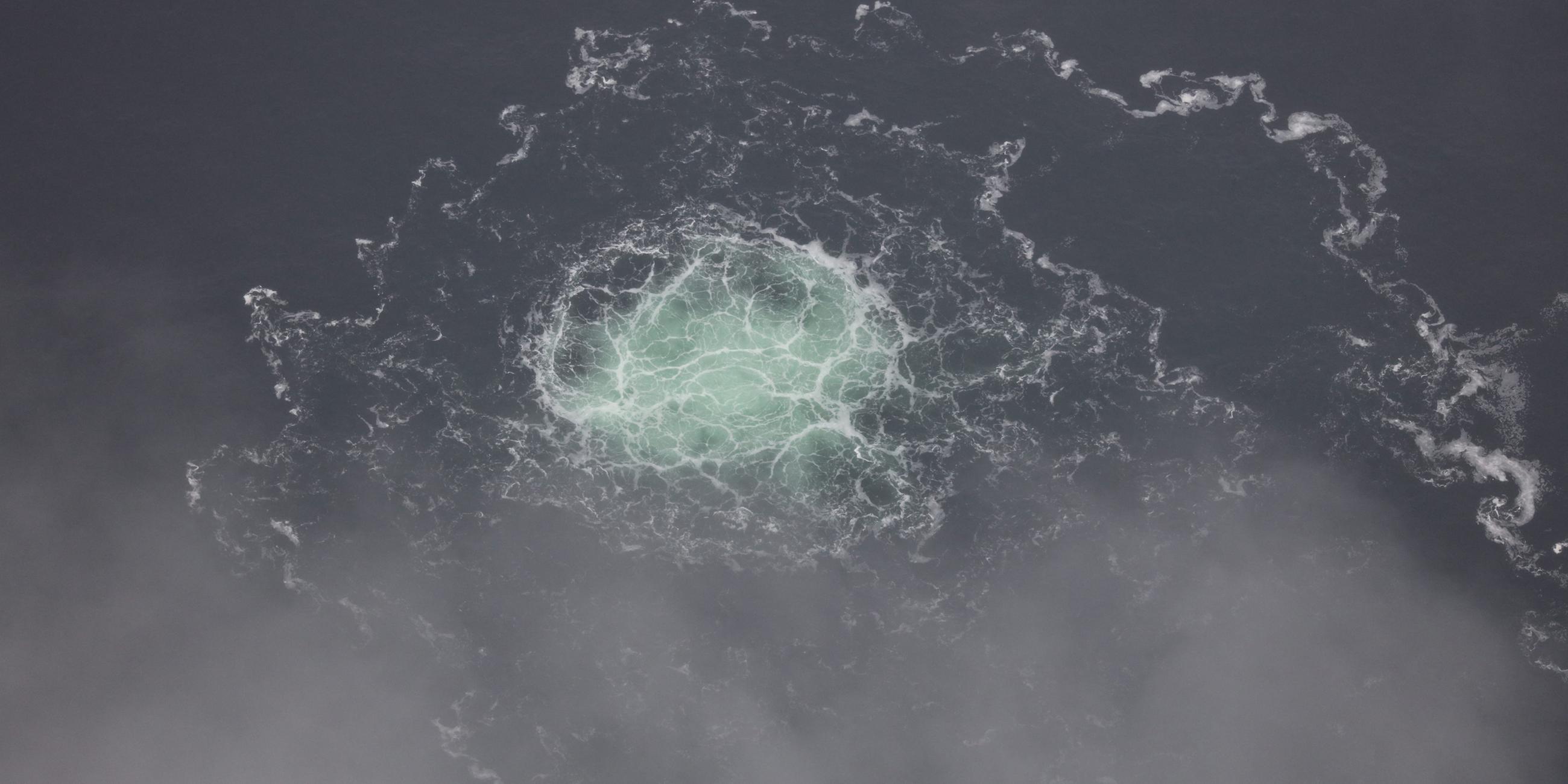 Gasleck an der Nord-Stream-Pipeline