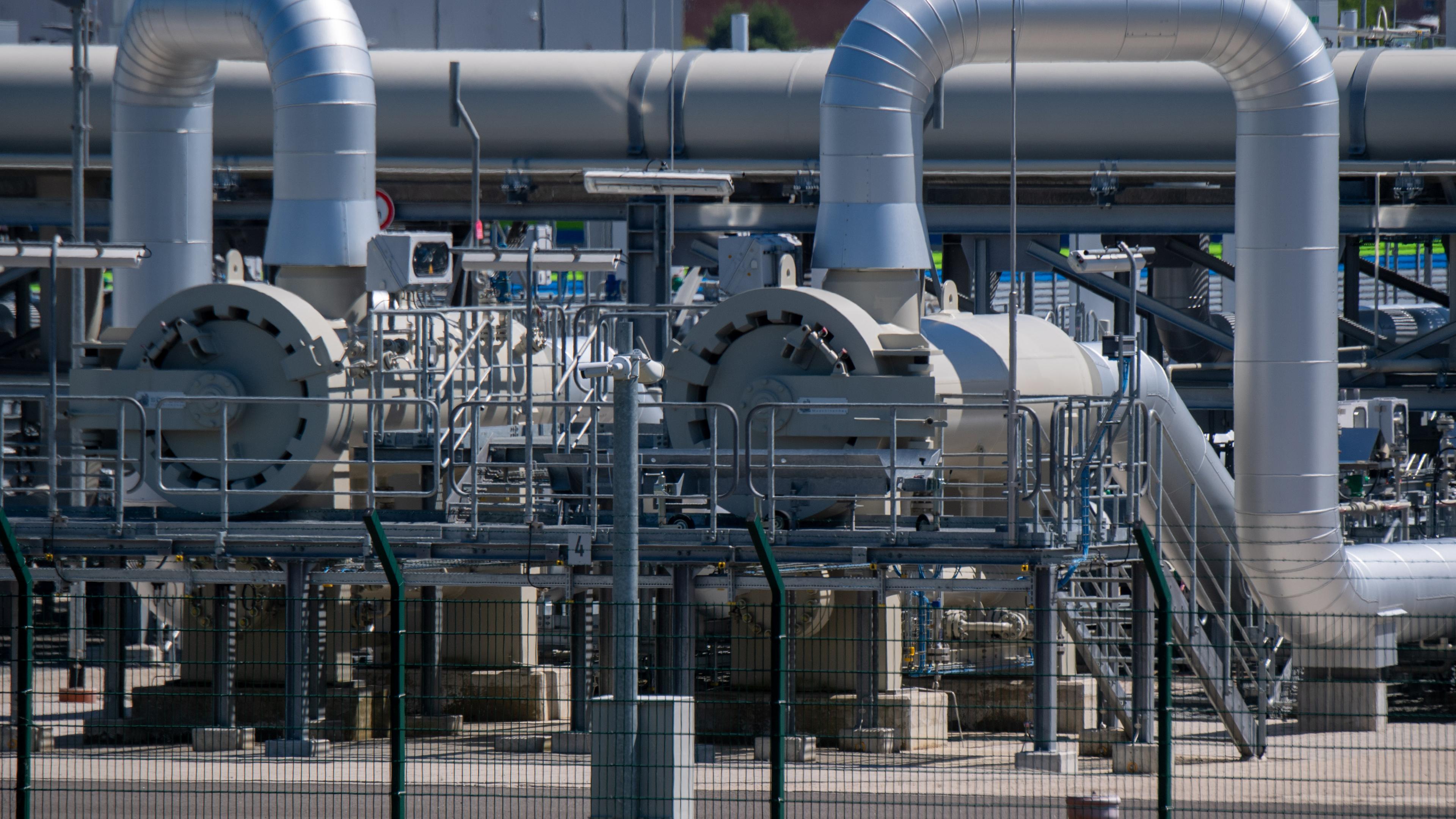 Die Gasdruckregel- und Gasmessanlage in Deutschneudorf (Sachsen)