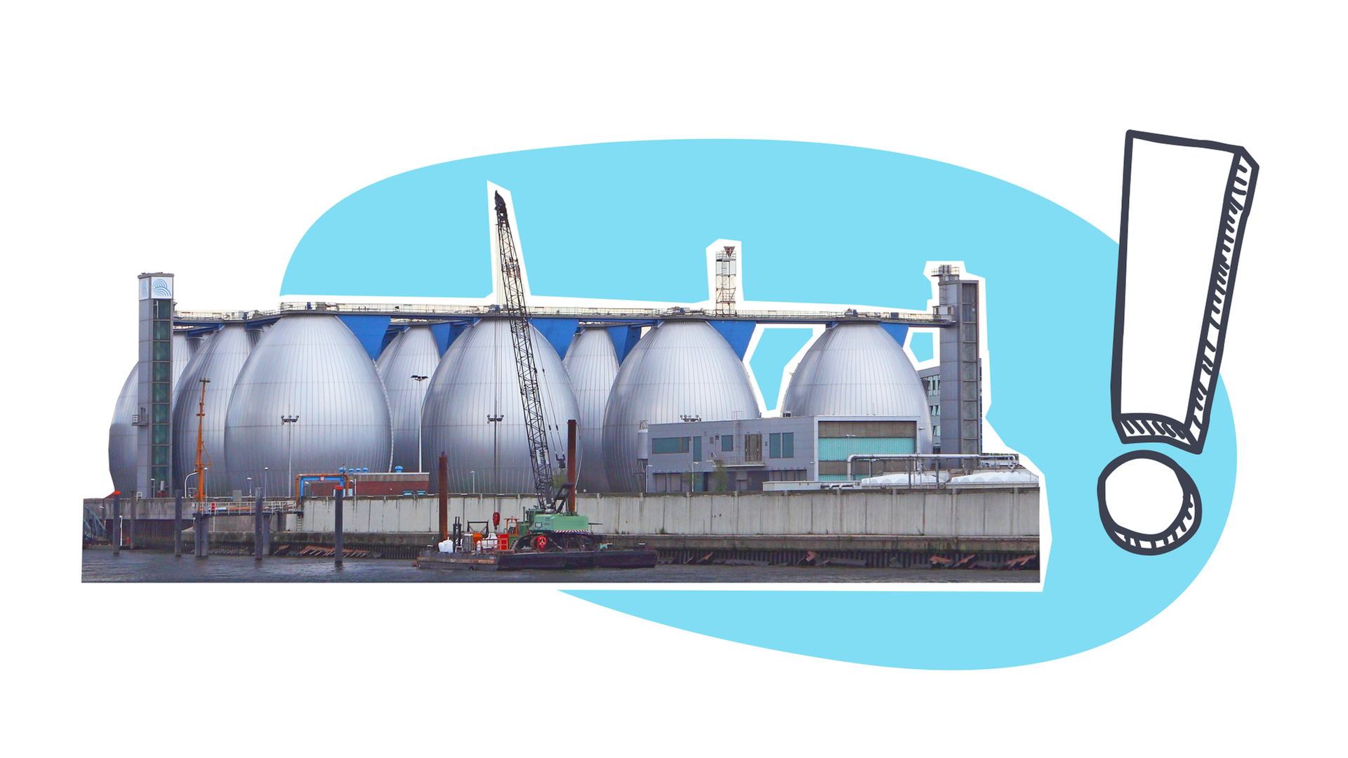 Gasspeicher - Grafik